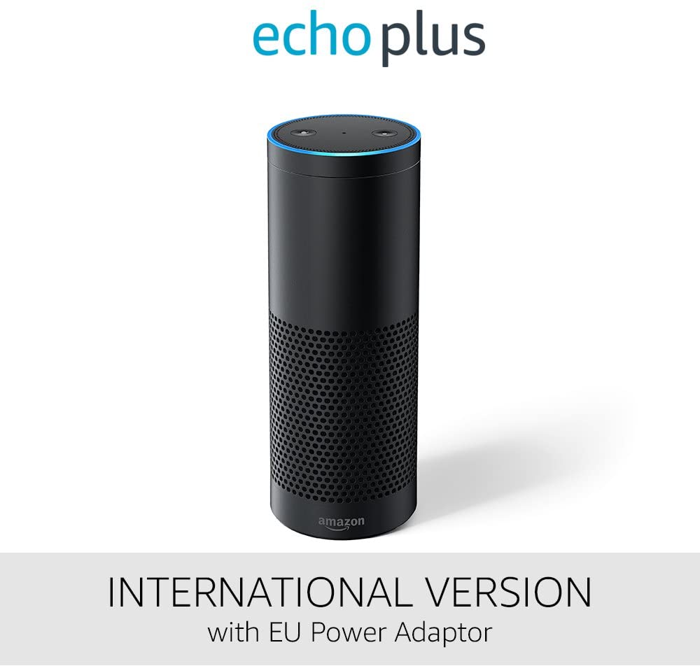 Amazon Echo Plus International Version with EU Power Adaptor