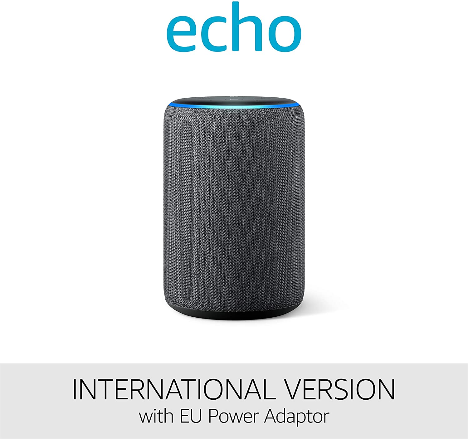 Amazon Echo International Version with EU Power Adaptor